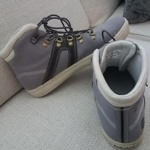 Grey Men's Timberland Boots